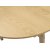 Bubbel ovalt matbord i oljad ek 190 cm (frlngningsbart 280 cm*)