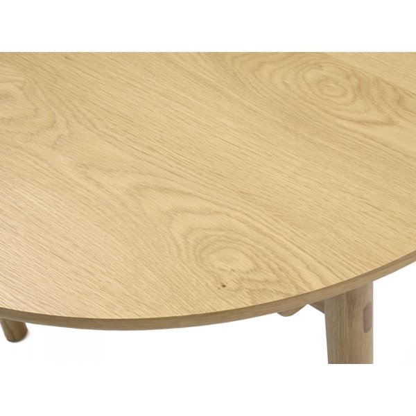 Table  manger ovale Bubble en chne huil 190 cm ( rallonge 280 cm*)