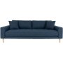 Lido 3-sits soffa - Mrkbl