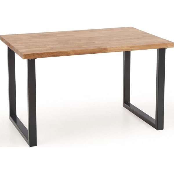 Table  manger Gambon 120x78 cm - Chne/noir