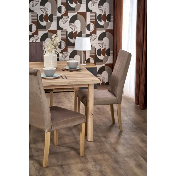 Table à manger Callahan 90-125 x 90 cm - Chêne artisanal Table à manger Callahan 90-125 x 90 cm - Chêne artisanal