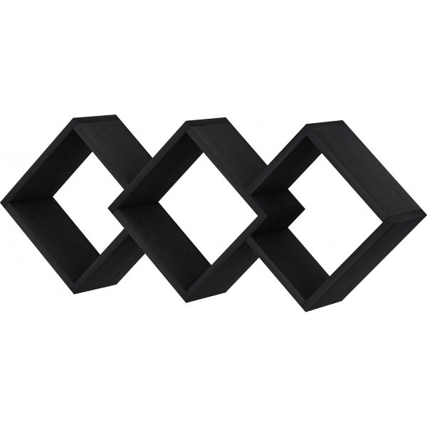 Glaxy vägghylla - Svart Glaxy vägghylla - Svart