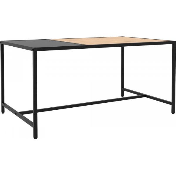 Table basse Mdicis 100 x 60 cm - Chne/noir