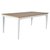 Asper matbord 180-230 cm - Vitt / Ek