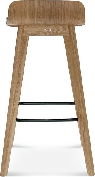 Tabouret de bar Cleo avec façade rembourrée - Couleur du cadre et du revêtement au choix Tabouret de bar Cleo avec façade rembourrée - Couleur du cadre et du revêtement au choix