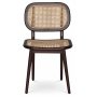 Sikns II stol brun mahogny / rotting