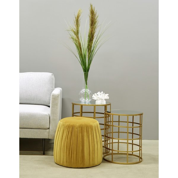 Winton satsbord (2 st bord) - Mssing/glas