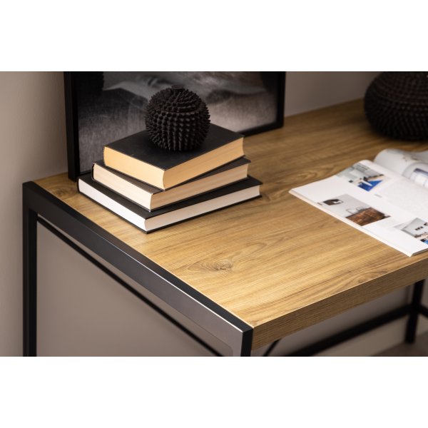 Bureau Bahamas 120 x 60 cm - Chne/noir