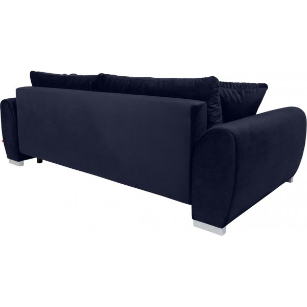 Gaspar 3-sits bäddsoffa - Blå Gaspar 3-sits bäddsoffa - Blå