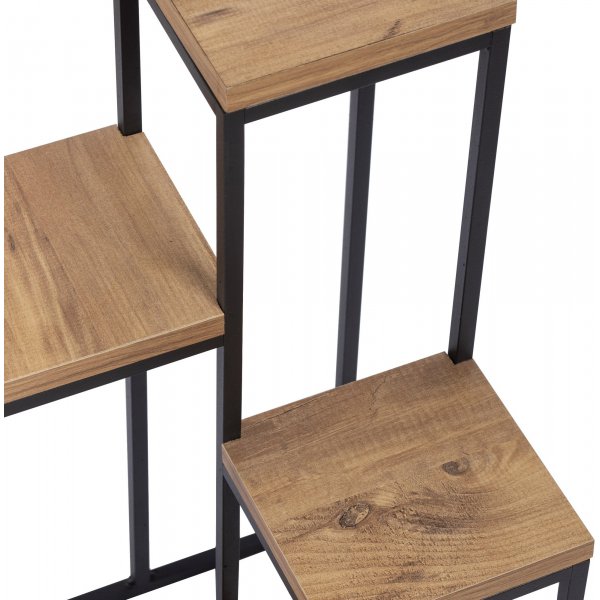 Etagère à plantes Jason - Pin/noir Etagère à plantes Jason - Pin/noir