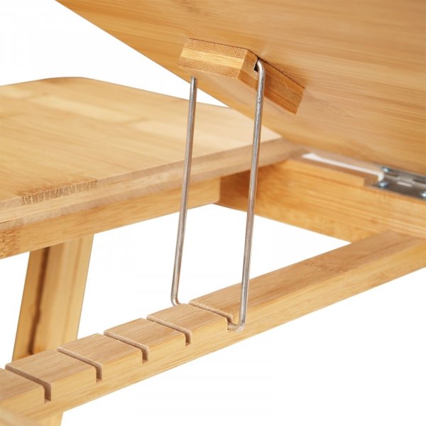 Table pour ordinateur portable Melania - Bambou