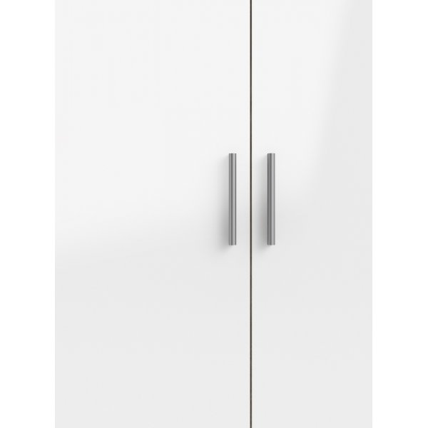 Armoire Pepe avec 2 portes - Chne/blanc