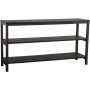 Holmstorp konsolbord 170 x 45 cm - Svartlackad alm