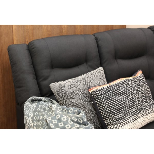 Peking svart hörnsoffa vändbar 2-H-3 / 3-H-2 + Fläckborttagare för möbler Peking svart hörnsoffa vändbar 2-H-3 / 3-H-2 + Fläckborttagare för möbler