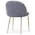 Tiffany velvet stol - Gr/Mssing