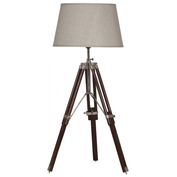 Picasso bordslampa - Brun/linne