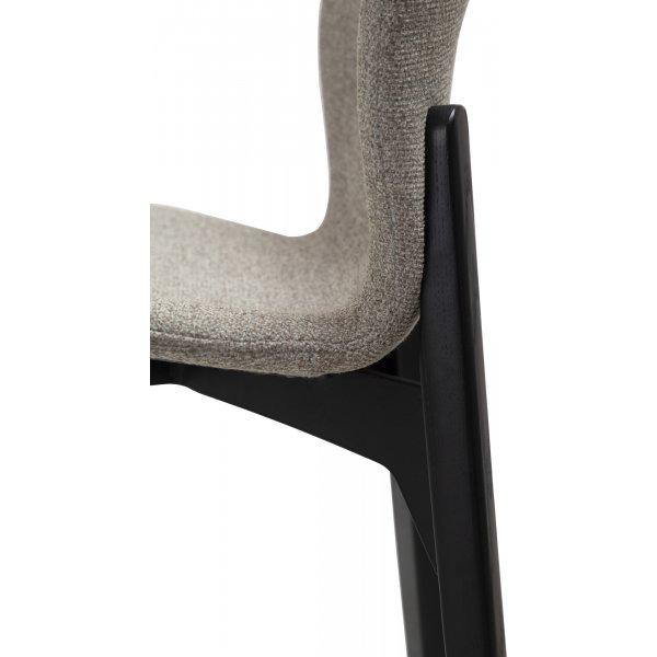 Tabouret de bar Paragon - Terre de galets bouclé Tabouret de bar Paragon - Terre de galets bouclé