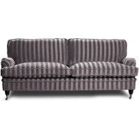 Howard Sir William 3-sits soffa (Dun) - Mobus Silver Stripe Howard Sir William 3-sits soffa (Dun) - Mobus Silver Stripe