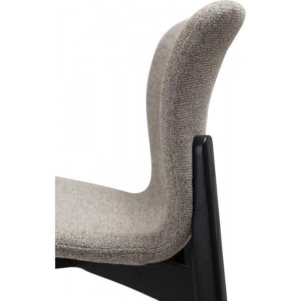 Tabouret de bar Paragon - Terre de galets bouclé Tabouret de bar Paragon - Terre de galets bouclé