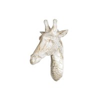 Väggdekoration Giraff - Vit/guld Väggdekoration Giraff - Vit/guld