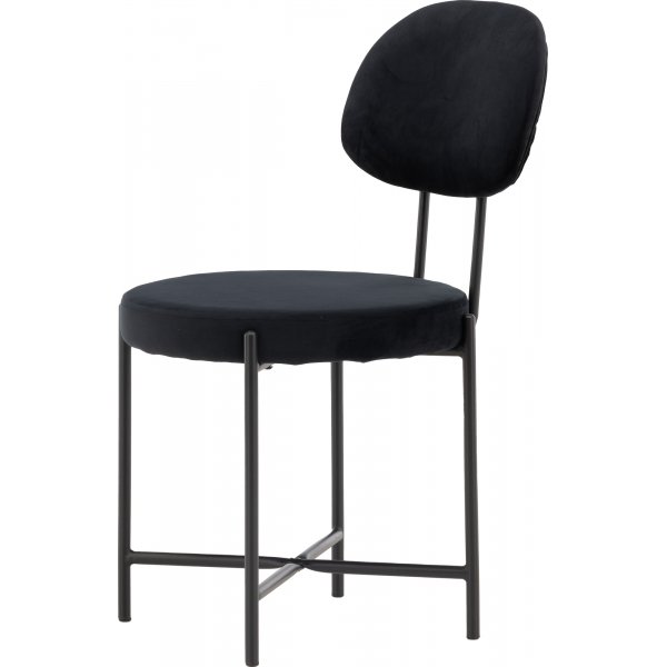 Chaise de salle à manger Sundahl - Noir Chaise de salle à manger Sundahl - Noir