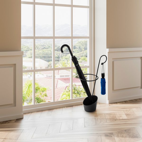 Semsi paraplyställ 5 - Svart Semsi paraplyställ 5 - Svart