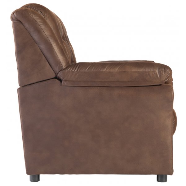 Vera 2-sits soffa i brunt microfiber Vera 2-sits soffa i brunt microfiber