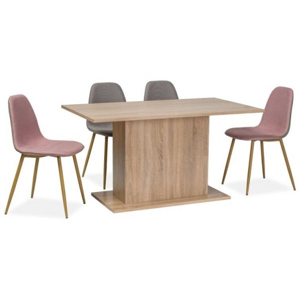 Matbord Kongsfjord 140 cm - Sonoma ek