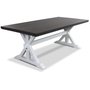 Ventos Matbord - Vit/gr/brun