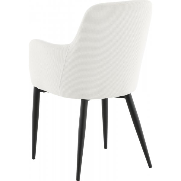 Chaise de salle  manger confort - Blanc