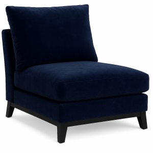 Loungeftlj Fjord - Mrkbl sammet