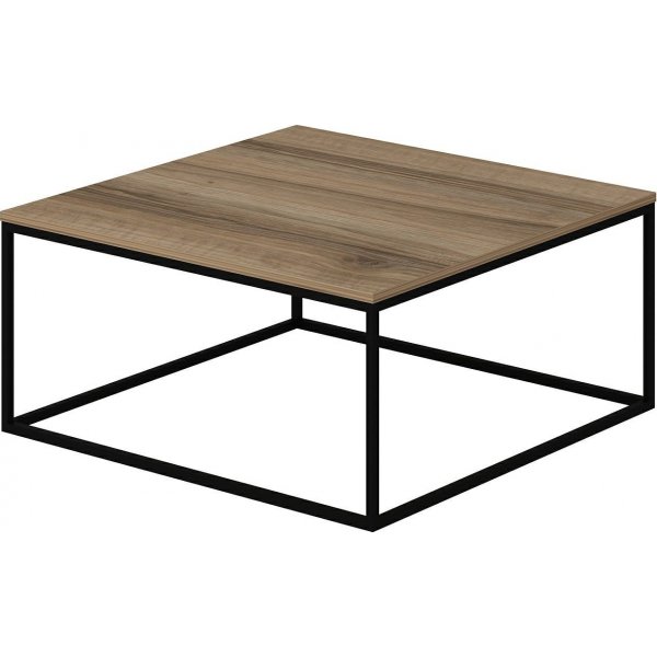 Loni salontafel 90 x 90 cm - Donkerbruin Loni salontafel 90 x 90 cm - Donkerbruin