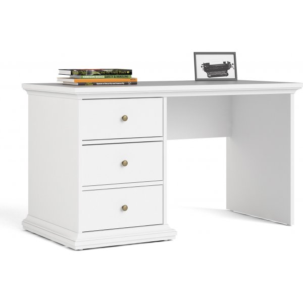 Bureau Paris 130 x 61,5 cm - Blanc Bureau Paris 130 x 61,5 cm - Blanc