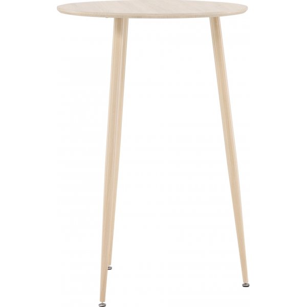 Plaza barbord Ø70 cm - Whitewash Plaza barbord Ø70 cm - Whitewash