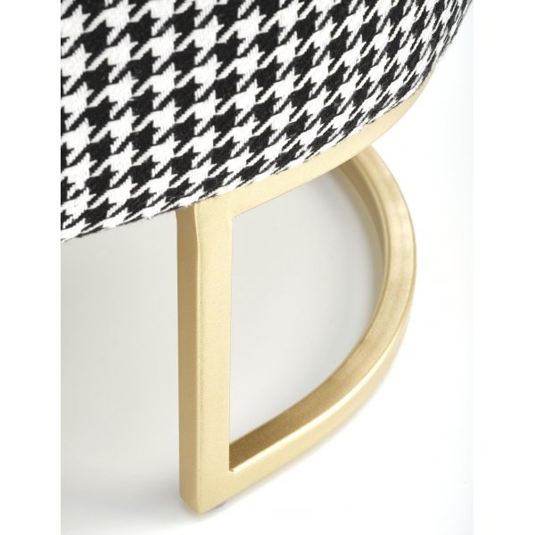 Banc Harmony - Noir/blanc/or Banc Harmony - Noir/blanc/or