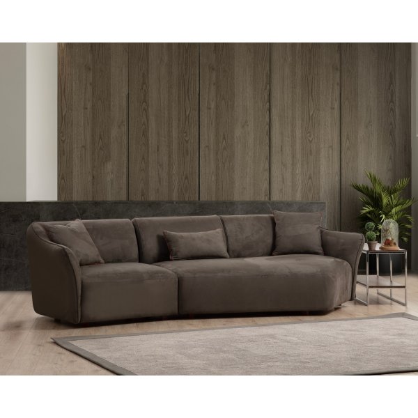 Mentis divan bank 288 cm - Bruin