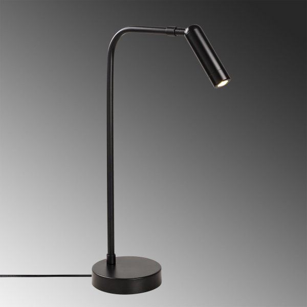 Ur bordslampa - Svart Ur bordslampa - Svart