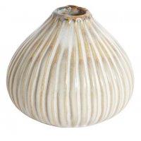 Vas Knopp H8 cm - Vit Vas Knopp H8 cm - Vit