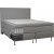 Dream compleet continentaal bed met hoofdbord en zakophanging - 160 x 200 cm - Beige