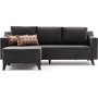 Doga 3-sits bddsoffa - Antracit