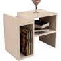 Pilon sidobord 49,4 x 29,5 cm - Vit
