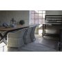 Bologna matbord 200-240 cm - Svart / Ek (Aintwood) + Textilskydd fr mbler