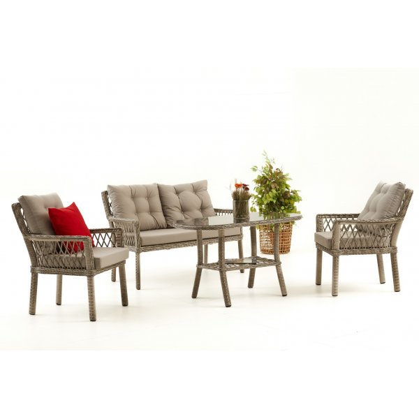 Pure loungegrupp 2 - Cream