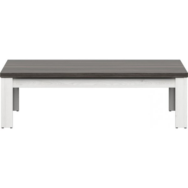 Hesen soffbord 130 x 65 cm - Vit/svart Hesen soffbord 130 x 65 cm - Vit/svart