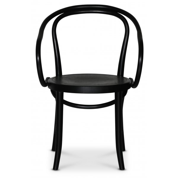 Pinto svart karmstol Nr.30 böjträ Pinto svart karmstol Nr.30 böjträ