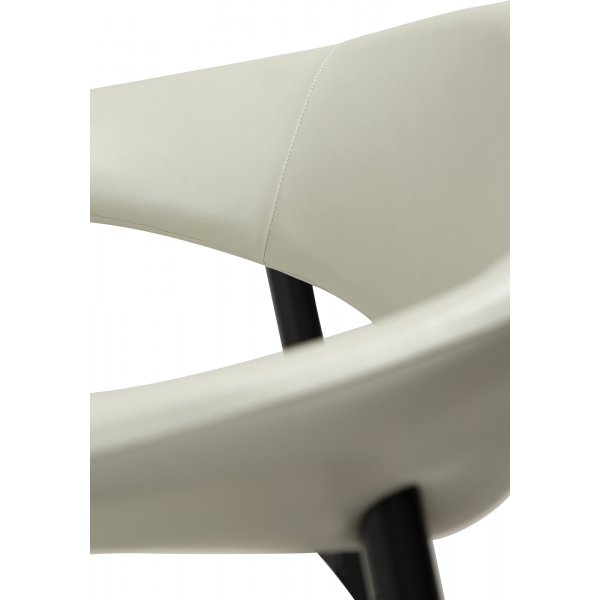 Fauteuil Rover - Bouclé blanc Fauteuil Rover - Bouclé blanc