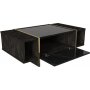 Veyron soffbord 103,8 x 60 cm - Svart/guld