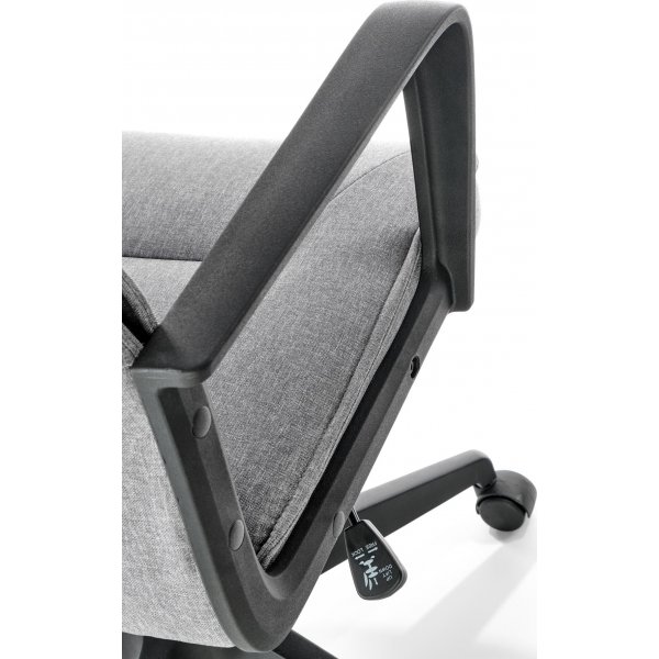 Chaise de bureau Aretino - Gris