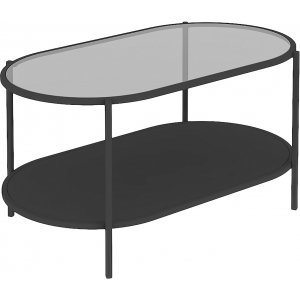 Table basse Tini Noir - 90 x 50 cm
