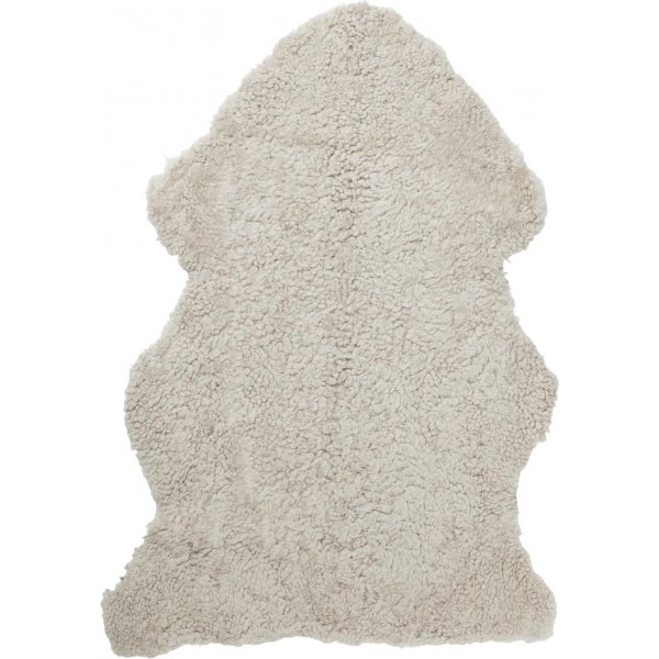 Krullende schapenvacht Zand Krullende schapenvacht Zand